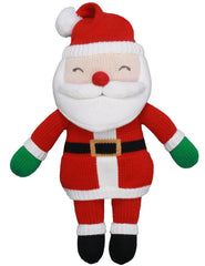 Jolly Mr. Claus Knit Doll