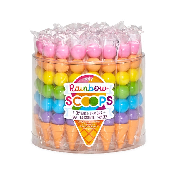 Scoops Scented Stacking Erasable Crayons