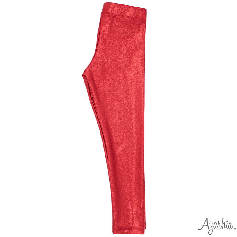 Shimmer Legging - Red