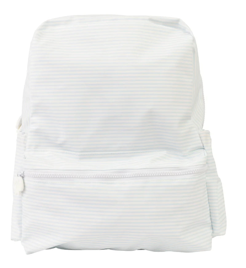 Small Backpack - Light Blue Stripe