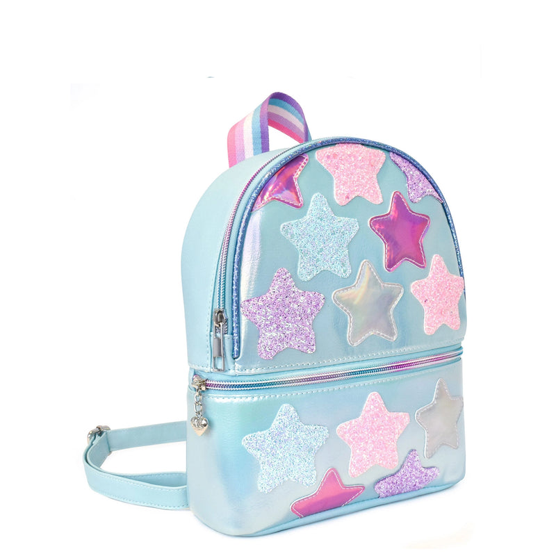 Star-Patched Mini Backpack