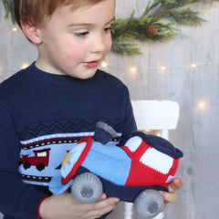 Timmy the Train Knit Toy