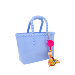 Jelly Tote Bag - Baby Blue