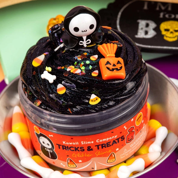 Tricks or Treats Glitter Slime