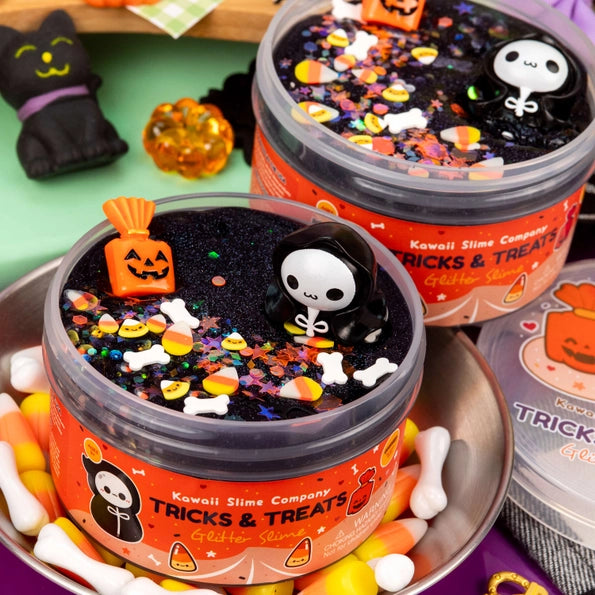 Tricks or Treats Glitter Slime