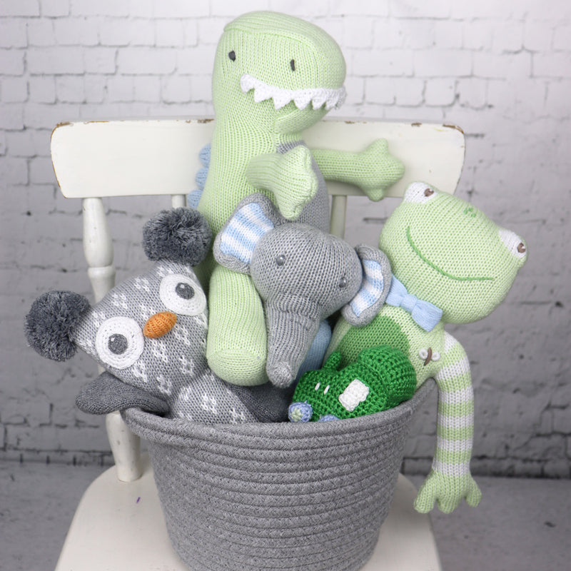 Truman the T-Rex Knit Doll