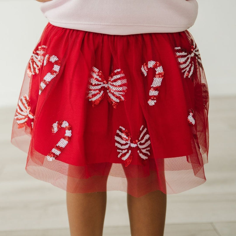 Candy Cane Sequin Tutu