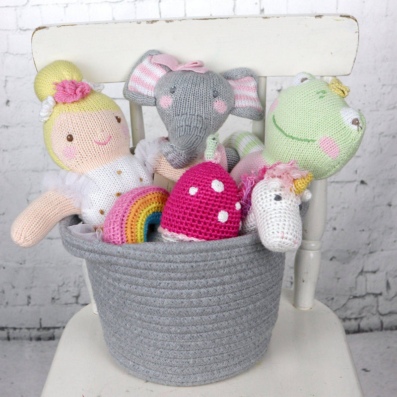 Unicorn Crochet Stick Rattle