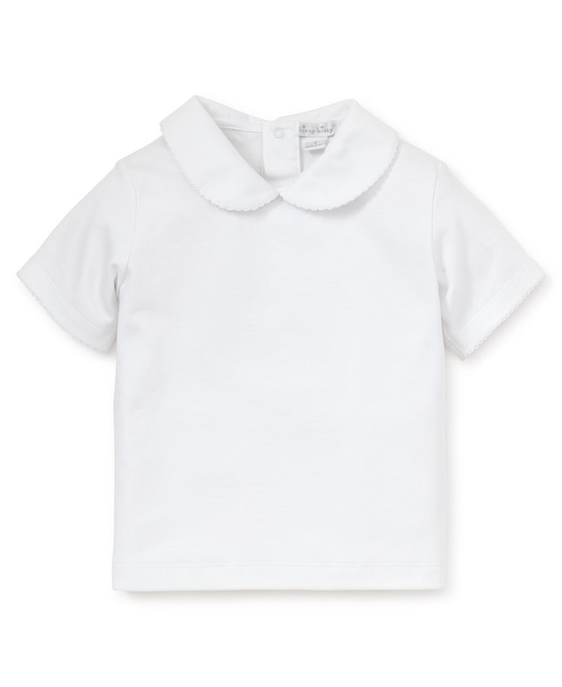 Girl's Basic Short Sleeve Shirt