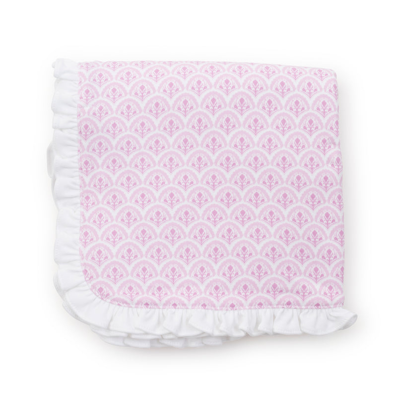 Pink Ruffle Blanket