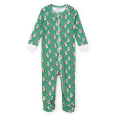 Parker Zipper Pajama - Santa's Helper