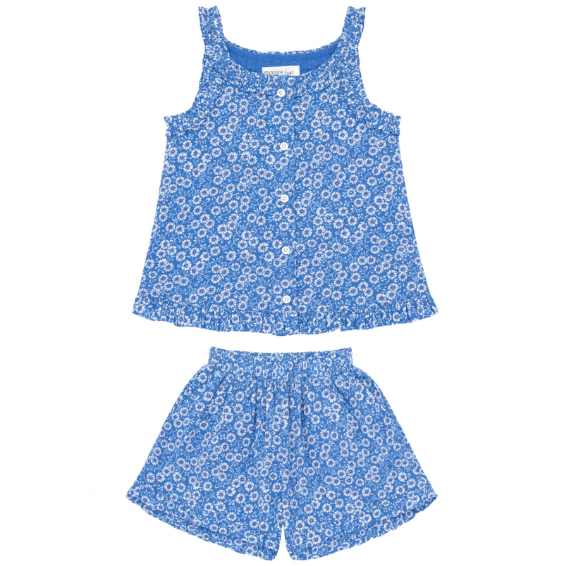 Rosebay Ruffle Tank & Short Set