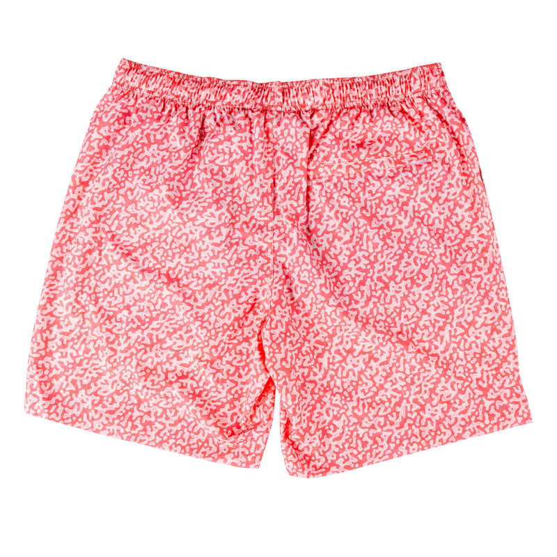 Weathered Reef Coral Swim Trunk