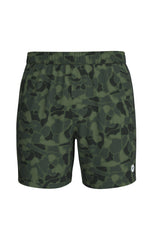 Sun Washed Shorts - Camo Green