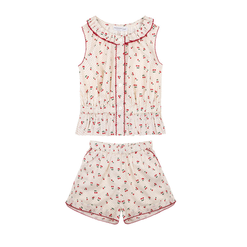 Summer Cherries Tank & Short Set