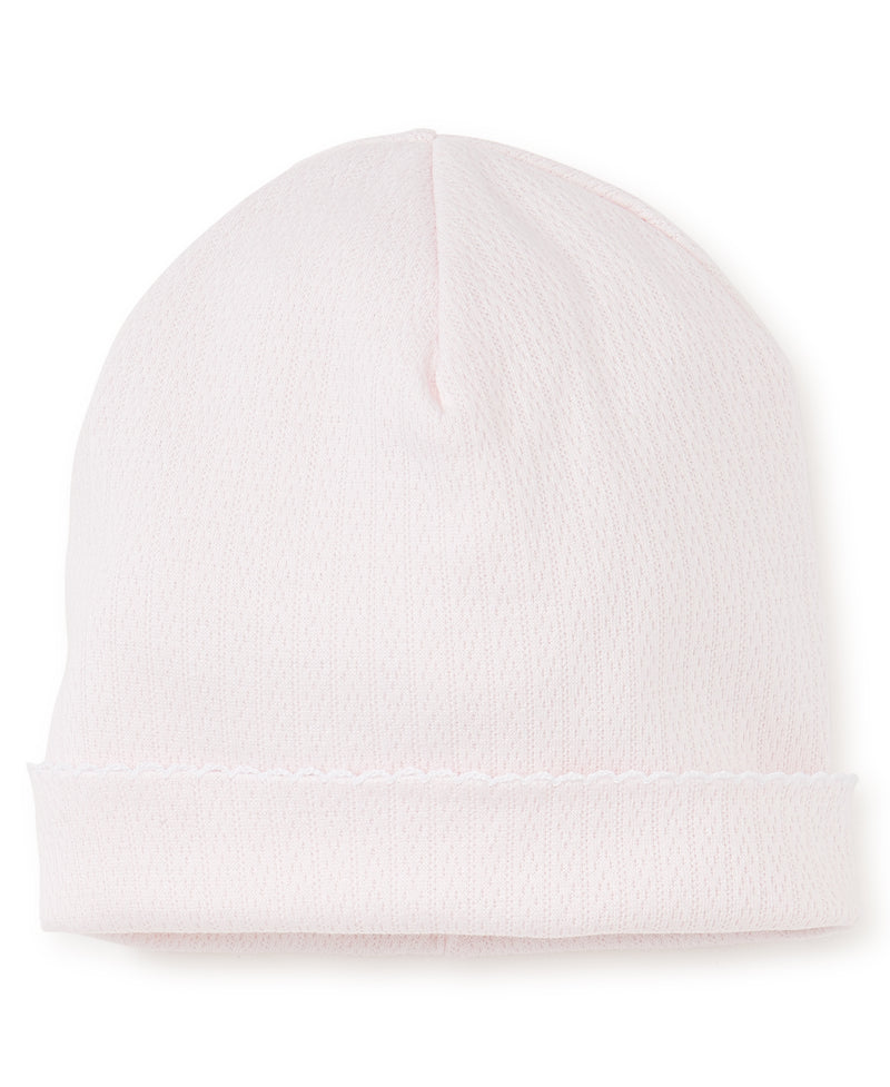 Pointelle Hat - Pink