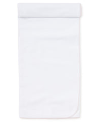 Kissy Basic Blanket - White/Light Pink