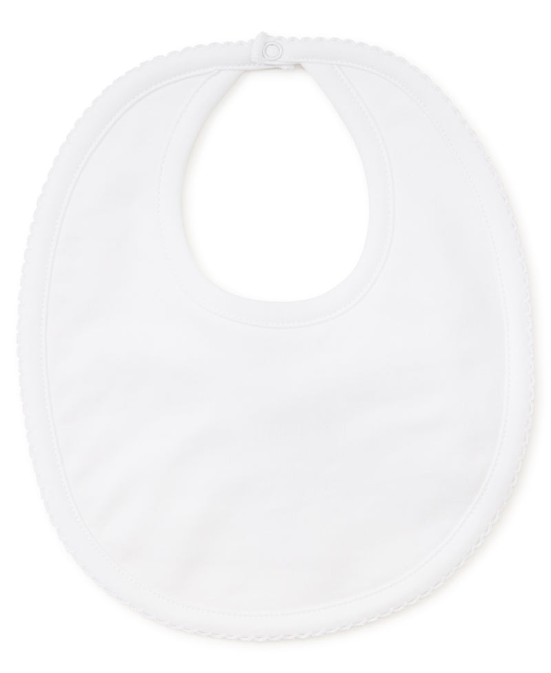 Kissy Basic Bib - White/White