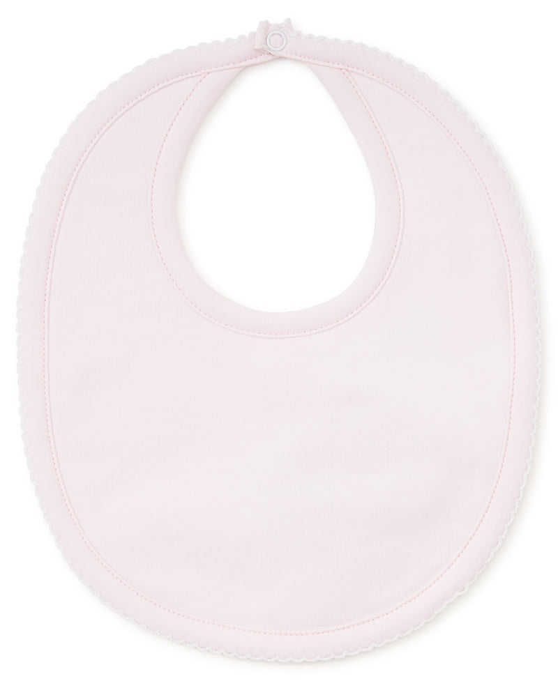 Kissy Basic Bib - Pink/White