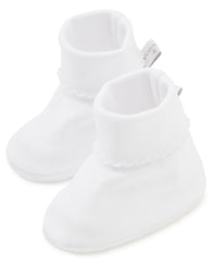 Basic Booties - White/White