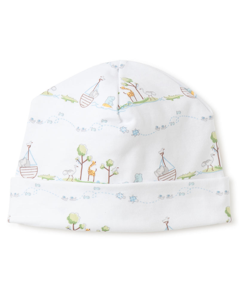 Noah's Ark Baby Hat - Blue