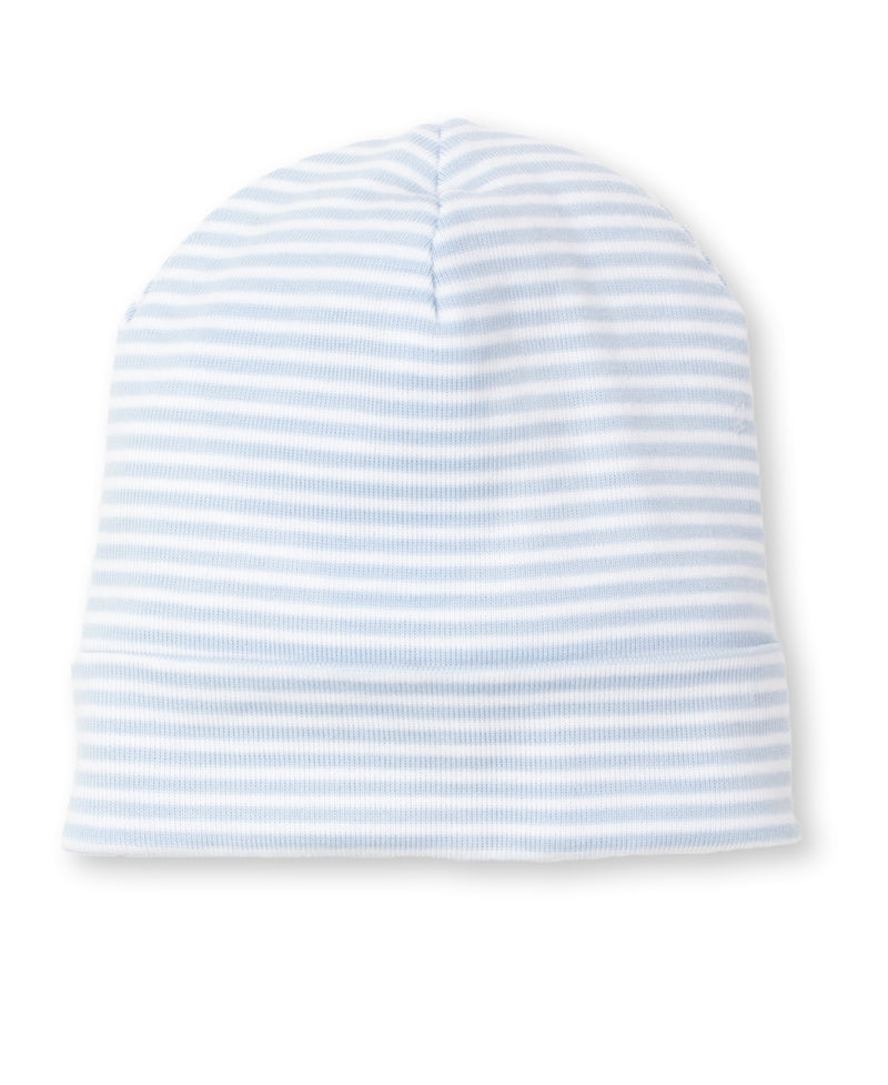 Blue Stripes Baby Hat