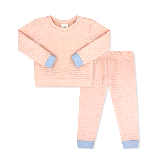 Quilted Sweatsuit - Paris Pink