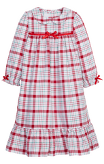 Classic Nightgown-Holiday Plaid