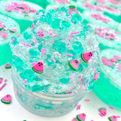 Watermelon Sugar Fishbowl Slime