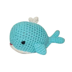 Whale Knit Rattle