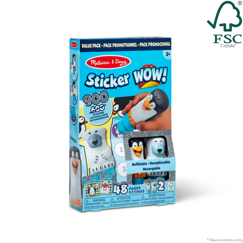 Sticker WOW! Activity Pad Set Value Pack - Winter