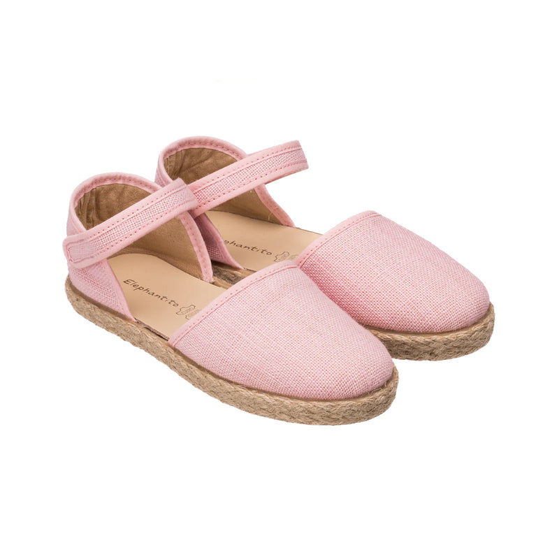 Presale Linen Classic Espadrille - Pink