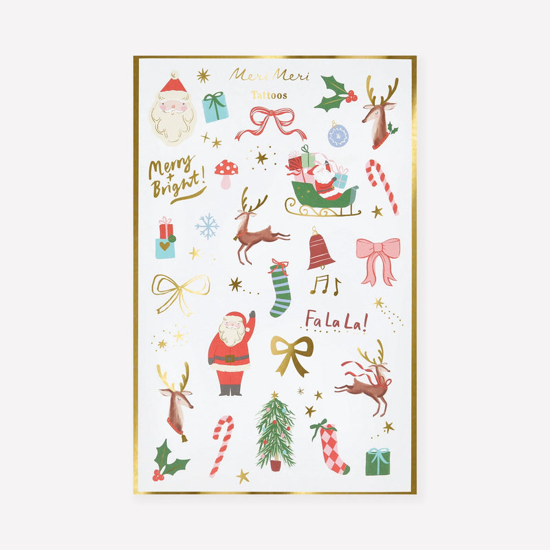 Christmas Temporary Tattoos