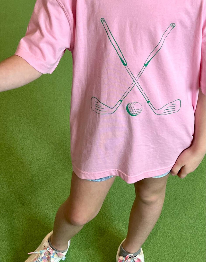 Pink Golf T-Shirt
