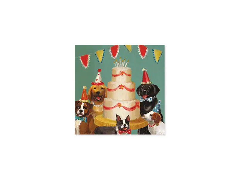 Birthday Dogs Pop Up Card