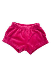 Pink Plush Shorts