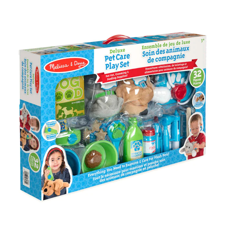 Deluxe Pet Care Play Set