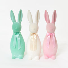 Large Flocked Bunny - Assorted