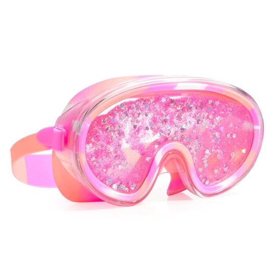 Sand Art Pink Swim Mask