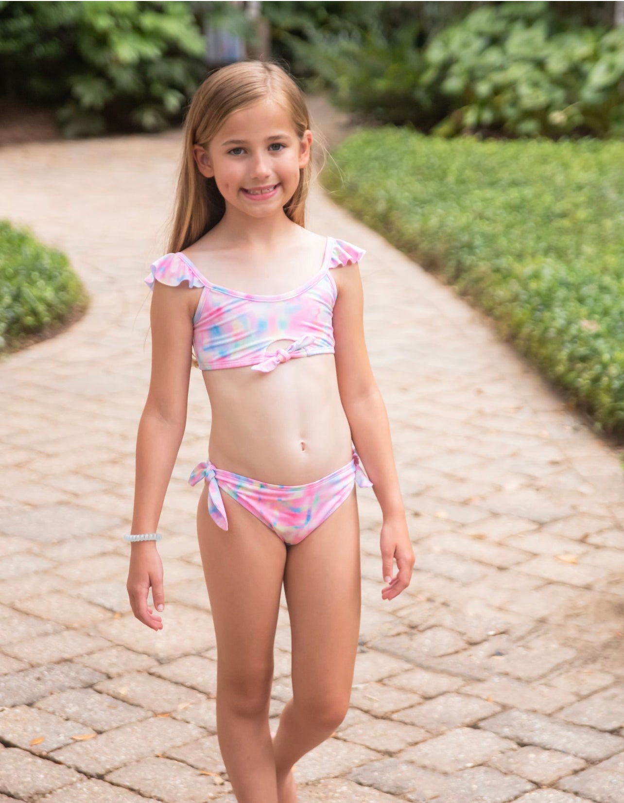 little girls brassiere model