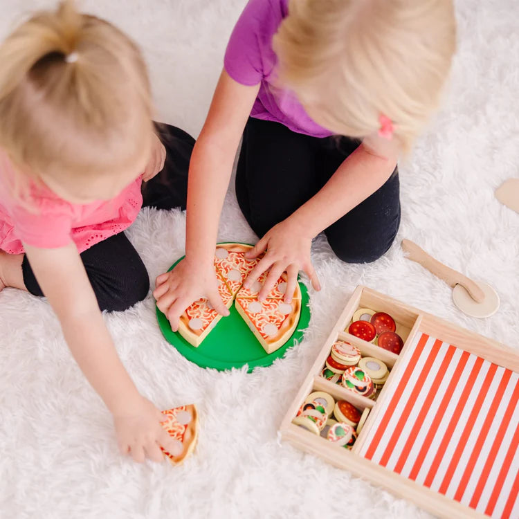 Pizza Party Wooden Toy