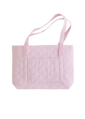 Quilted Luggage Full Set - Pink