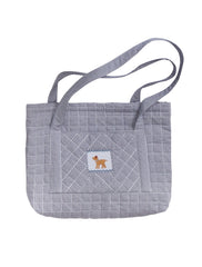 Quilted Luggage Tote - Boy Lab