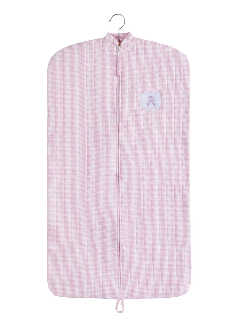 Quilted Luggage Garment - Pink Ballet