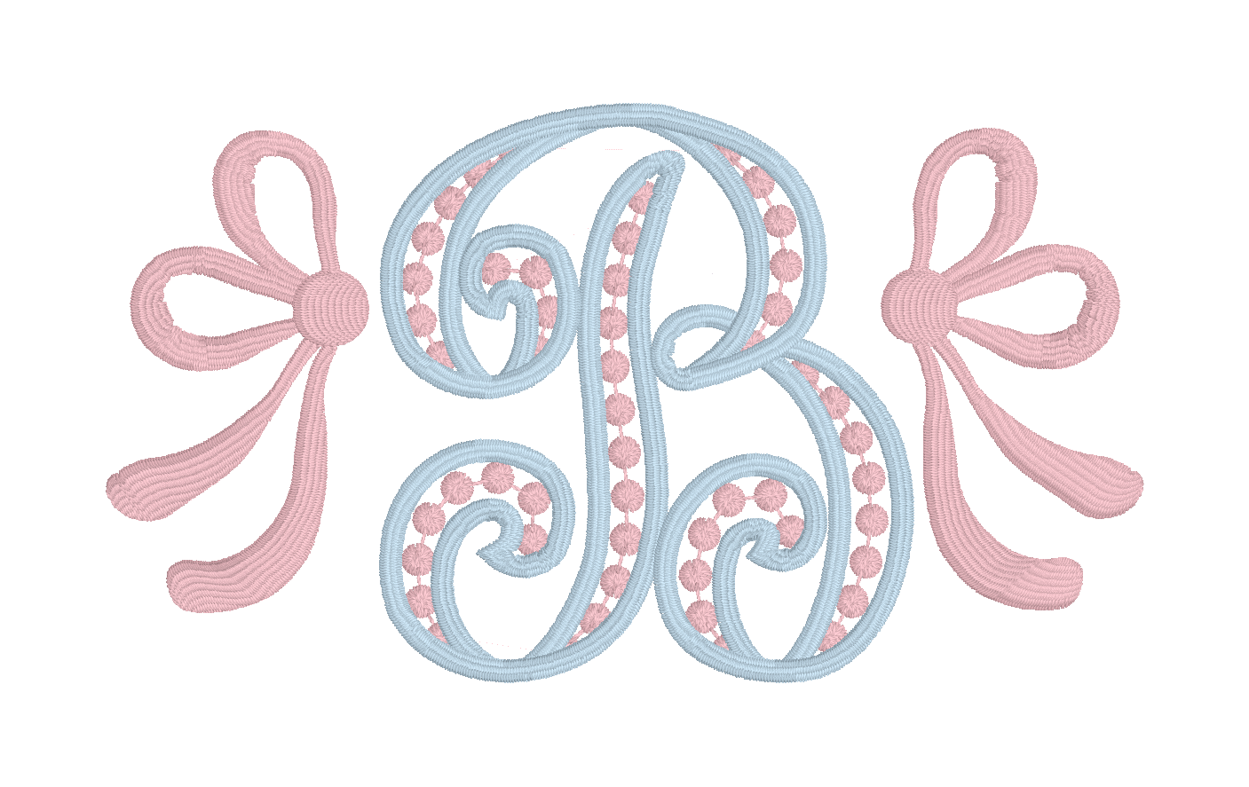 Lane Monogram Caroline Monogram Font | The Little Lane Shop