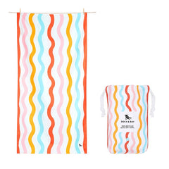 Dock & Bay Quick Dry Towels - Kids - Squiggle Face