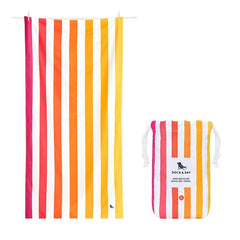 Dock & Bay Quick Dry Towels - Summer - Peach Sunrise
