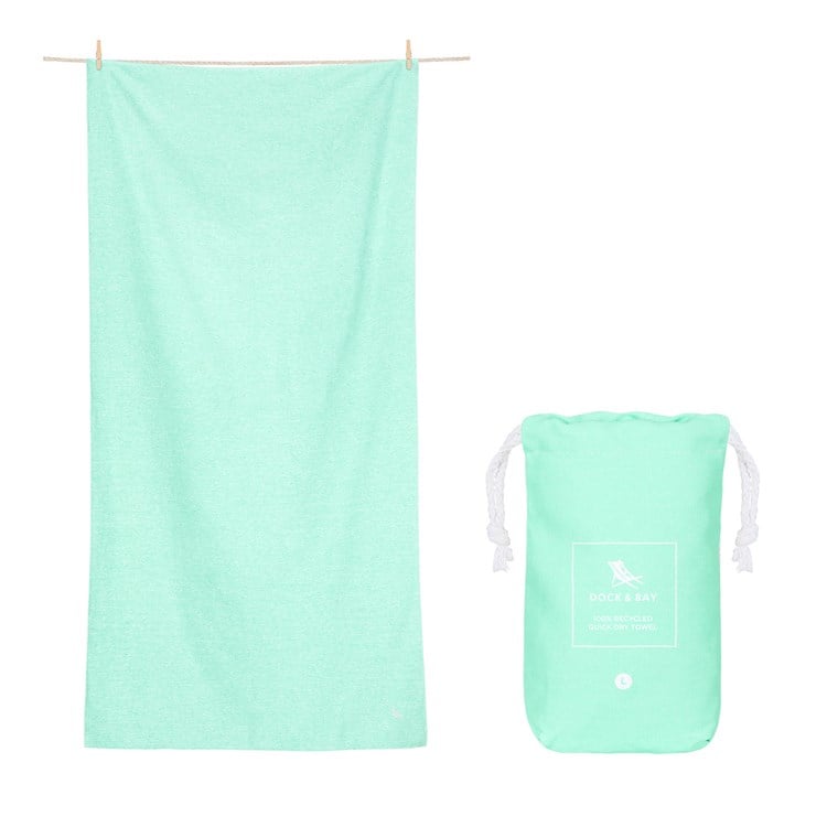 Dock & Bay Quick Dry Towels - Essential - Rainforest Green