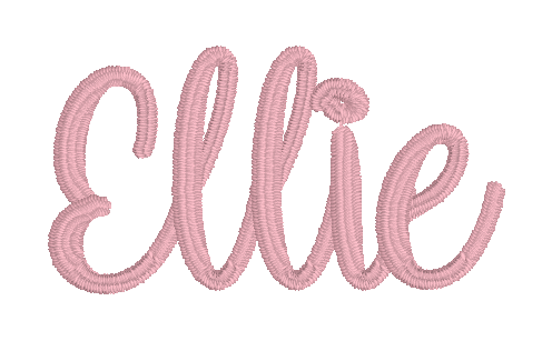 Ellie In Cursive Ellie In Pretty Font