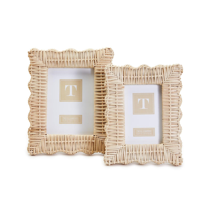 Wicker Weave Picture Frame